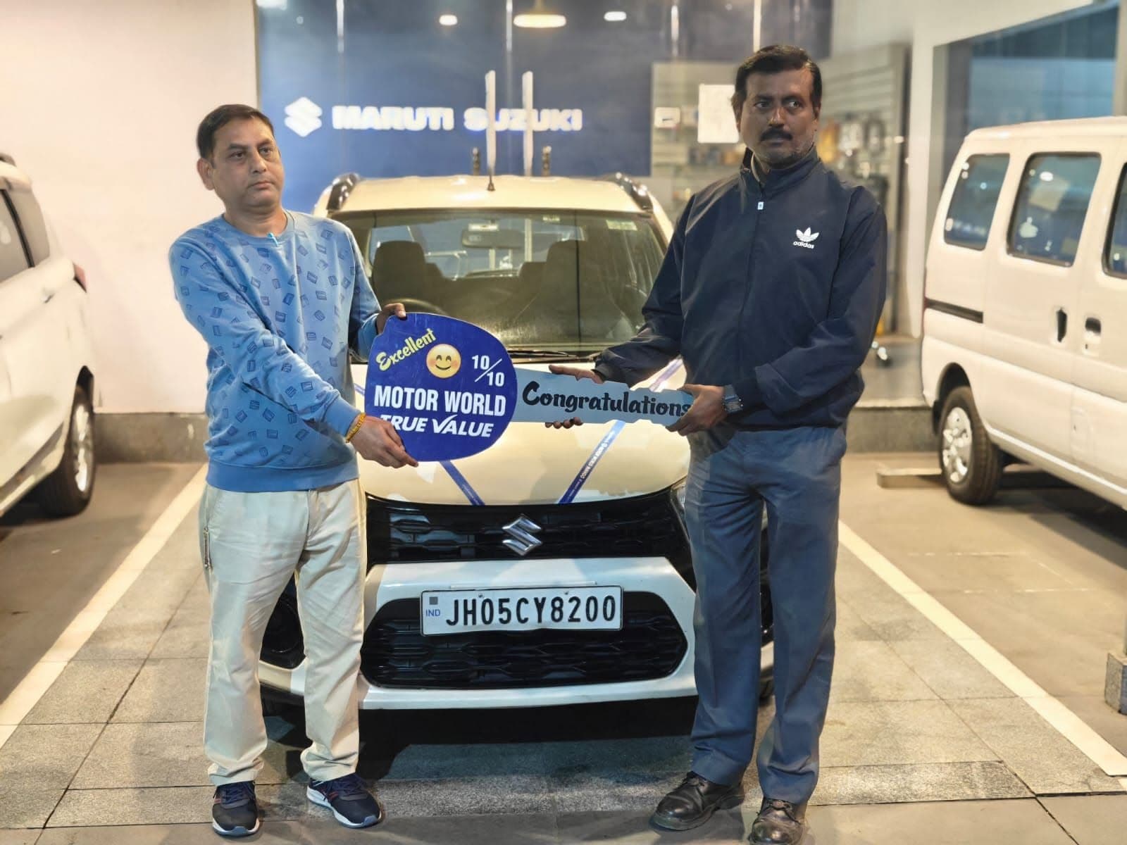 Maruti Suzuki key handover ceremony with customer